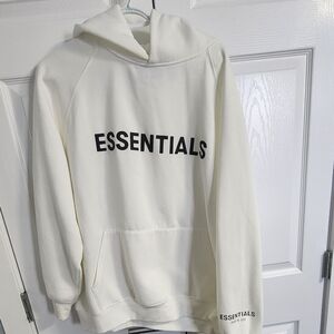 Essentials Cream Men's Sweater